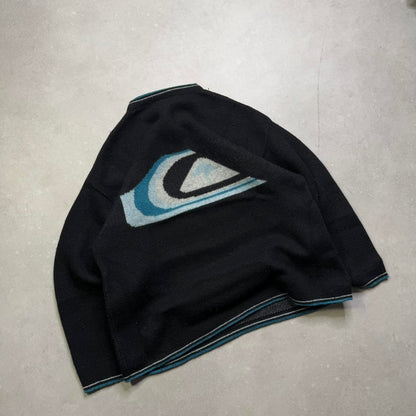 Vintage Quiksilver Knit Jumper / Sweatshirt