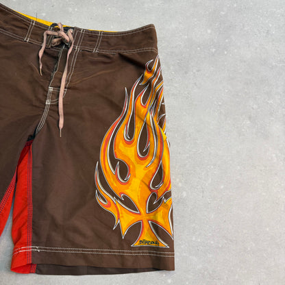00’s Billabong Flame Board Shorts
