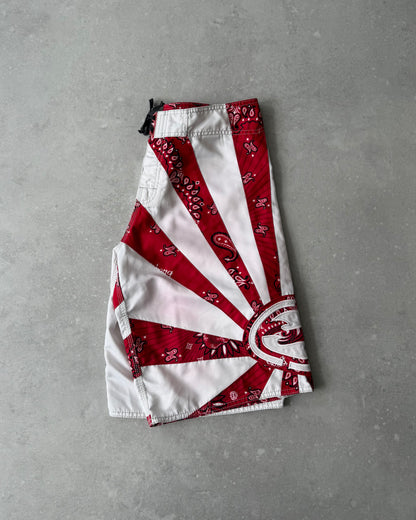 Vintage Billabong Rising Sun Paisley Boardshorts (32)