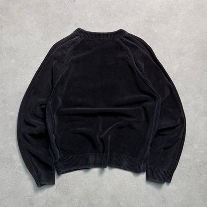 00’s Quiksilver Corduroy Knit Jumper (M)
