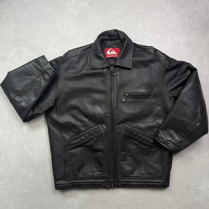 2000’s Quiksilver Leather Jacket