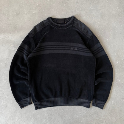 00’s Quiksilver Corduroy Knit Jumper (M)