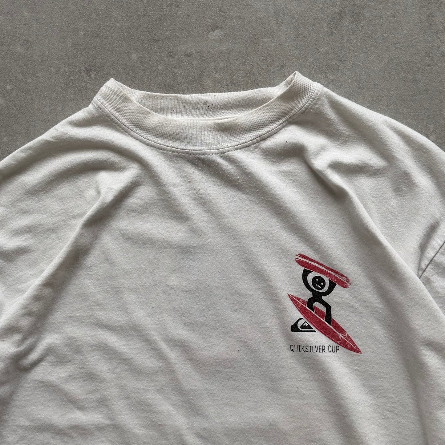 90's Quiksilver Long Sleeve T-Shirt (M)