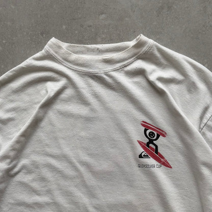 90's Quiksilver Long Sleeve T-Shirt (M)
