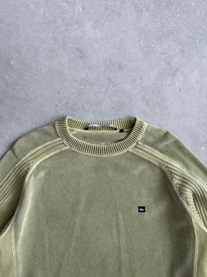 Vintage Quiksilver Corduroy Knit Jumper (L)