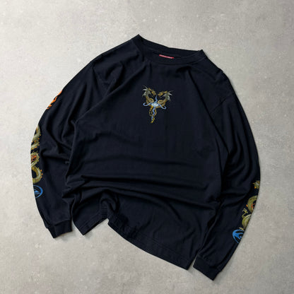 00's Quiksilver Dragon Long Sleeve Tee (S)