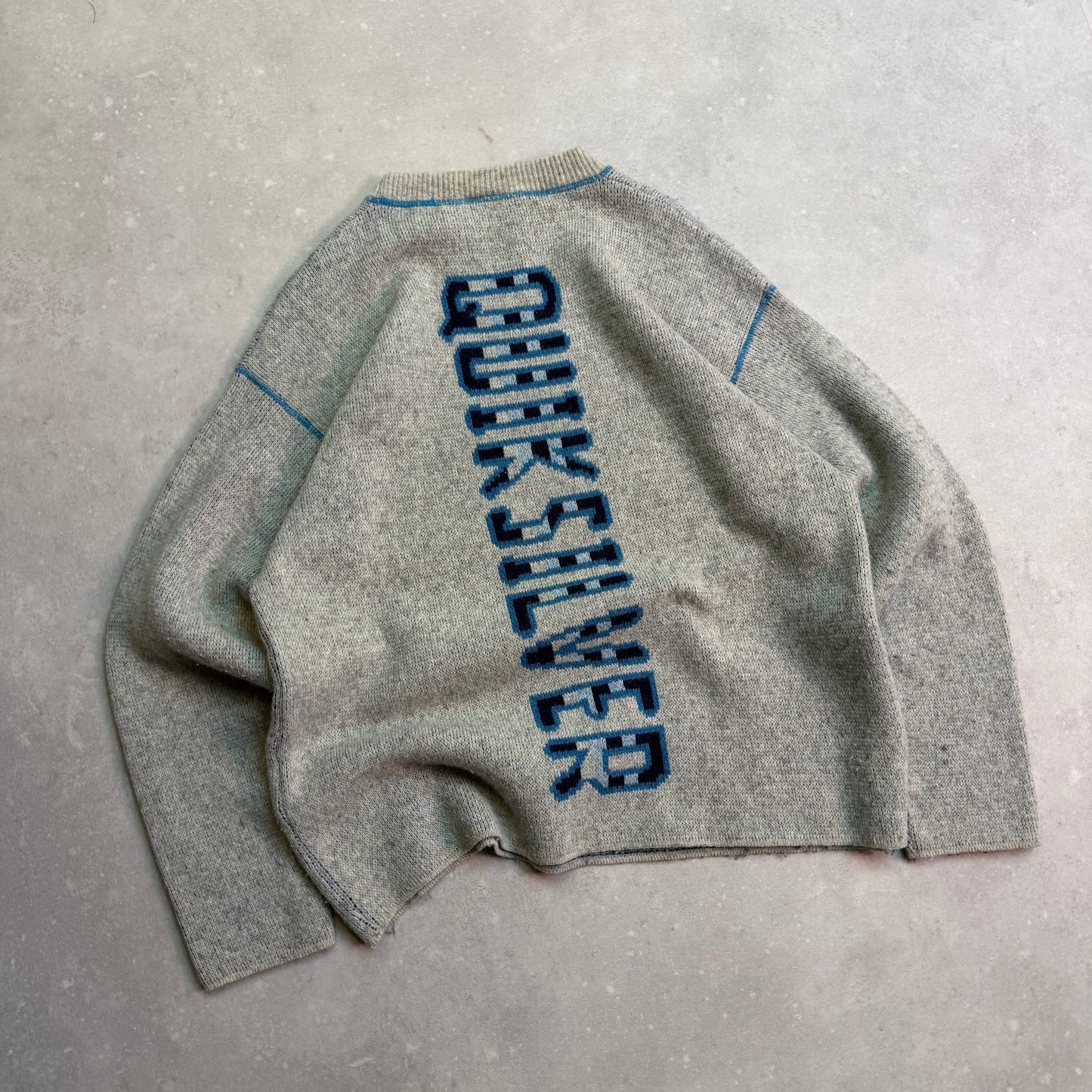 90’a Quiksilver Knit Jumper (L)