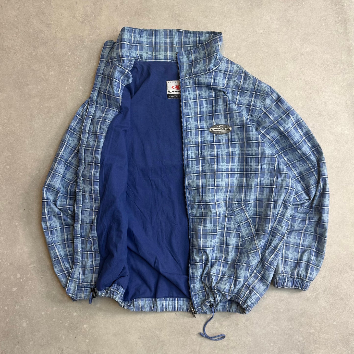 00’s O’Neill Plaid Shell Jacket (XL)