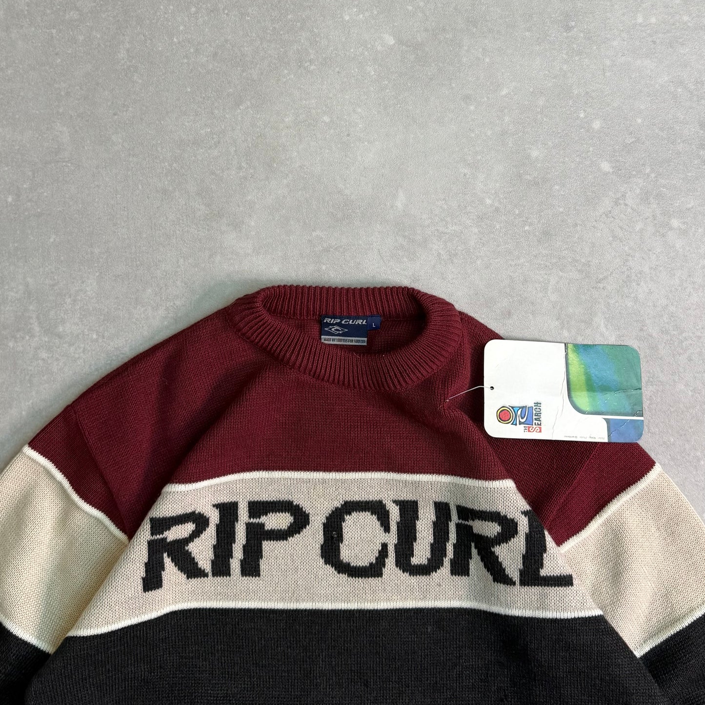 BNWT 00’s RIP Curl Knit Jumper (L)