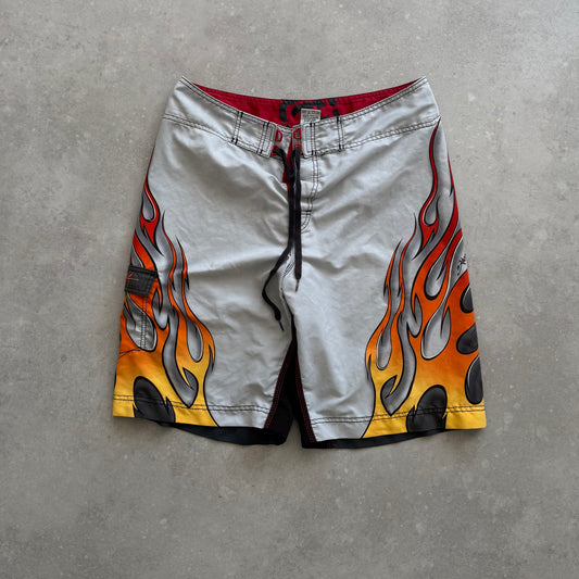 Vintage Billabong Flame Boardshorts (34)