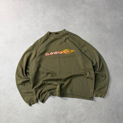 00’s Quiksilver Flame Sweatshirt (L)