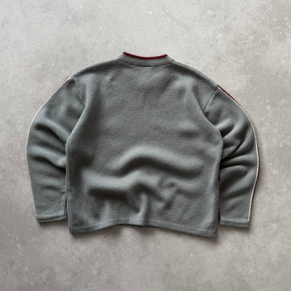 Vintage Quiksilver V-Neck Knit Jumper (S)