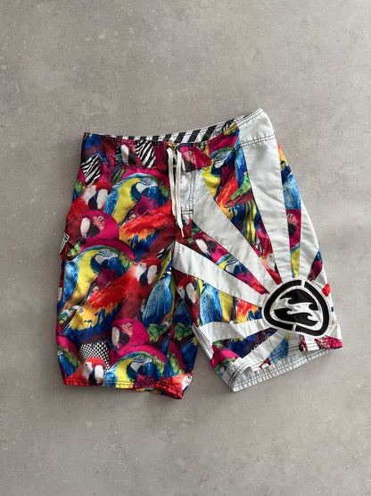 Vintage Billabong Andy Irons Rising Sun Boardshorts (32)
