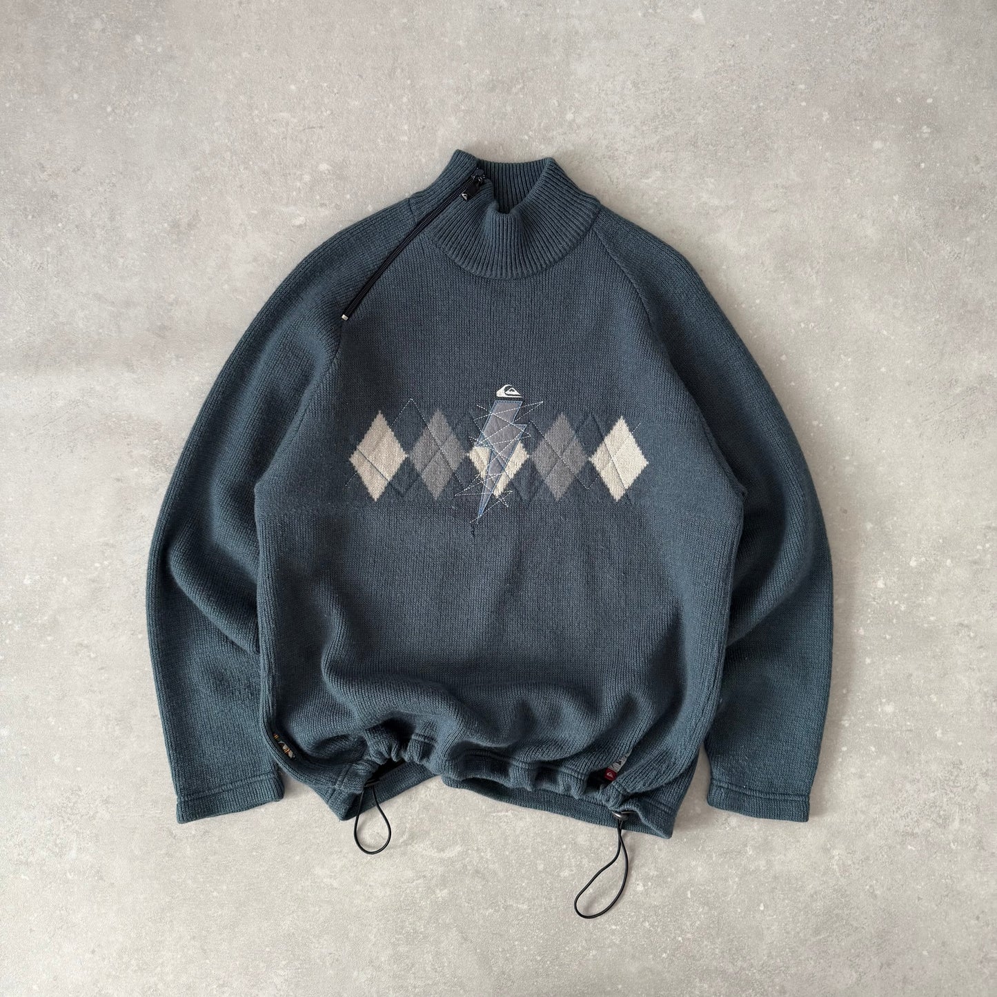00’s Quiksilver Knit Jacket (L)