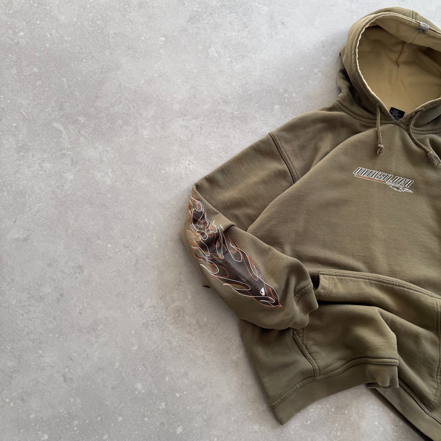 00’s Quiksilver Flame Hoodie (L)