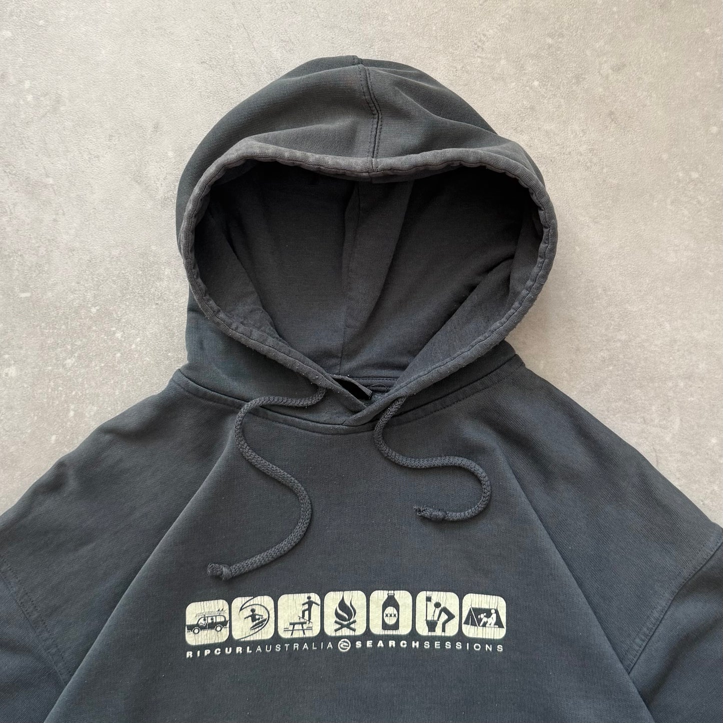00’s Rip Curl Sessions Hoodie (M)
