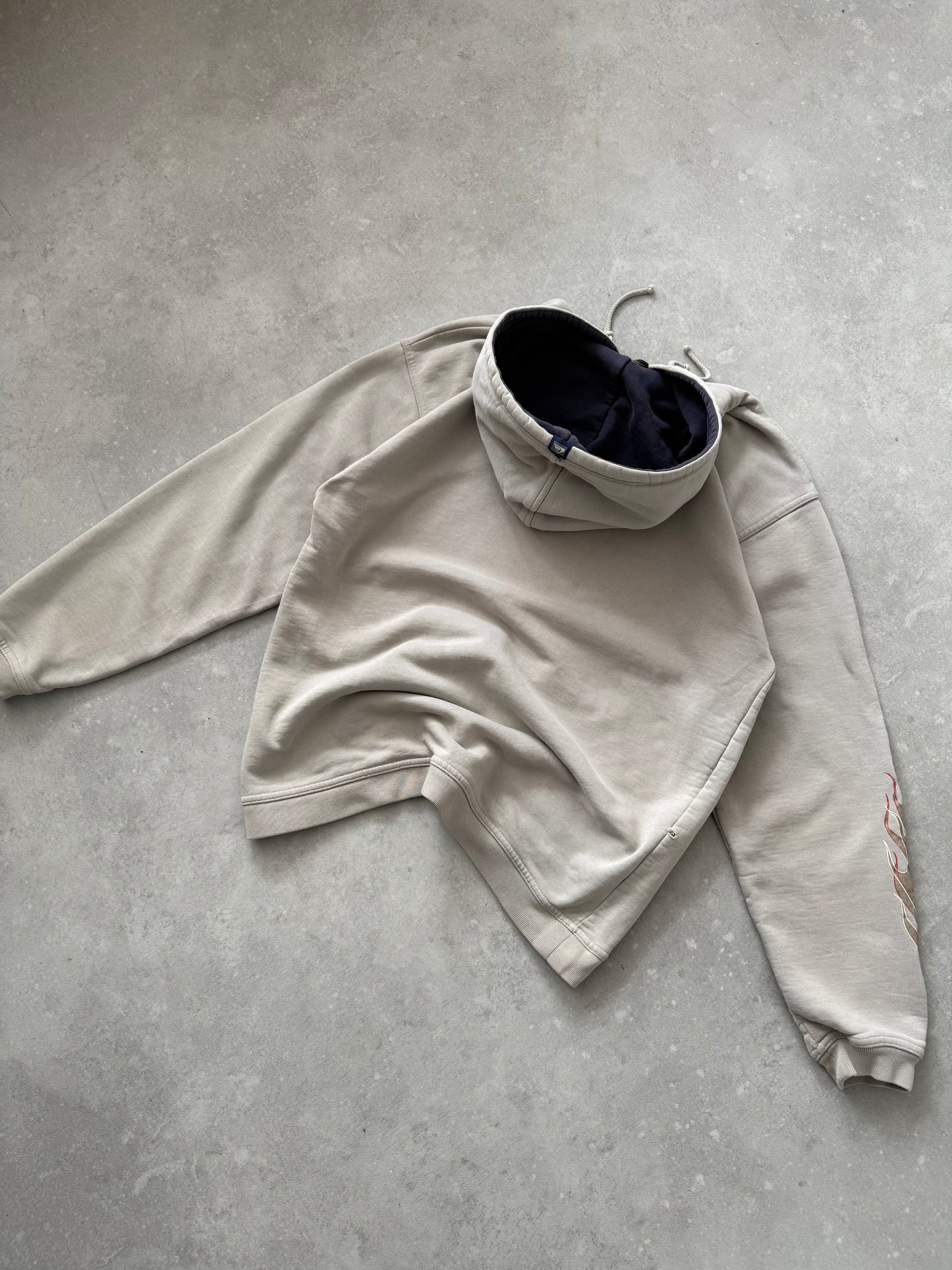 Vintage Quiksilver Flame Hoodie (M)