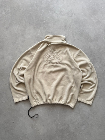 Vintage Quiksilver 1/4 Zip Fleece Jumper (M)