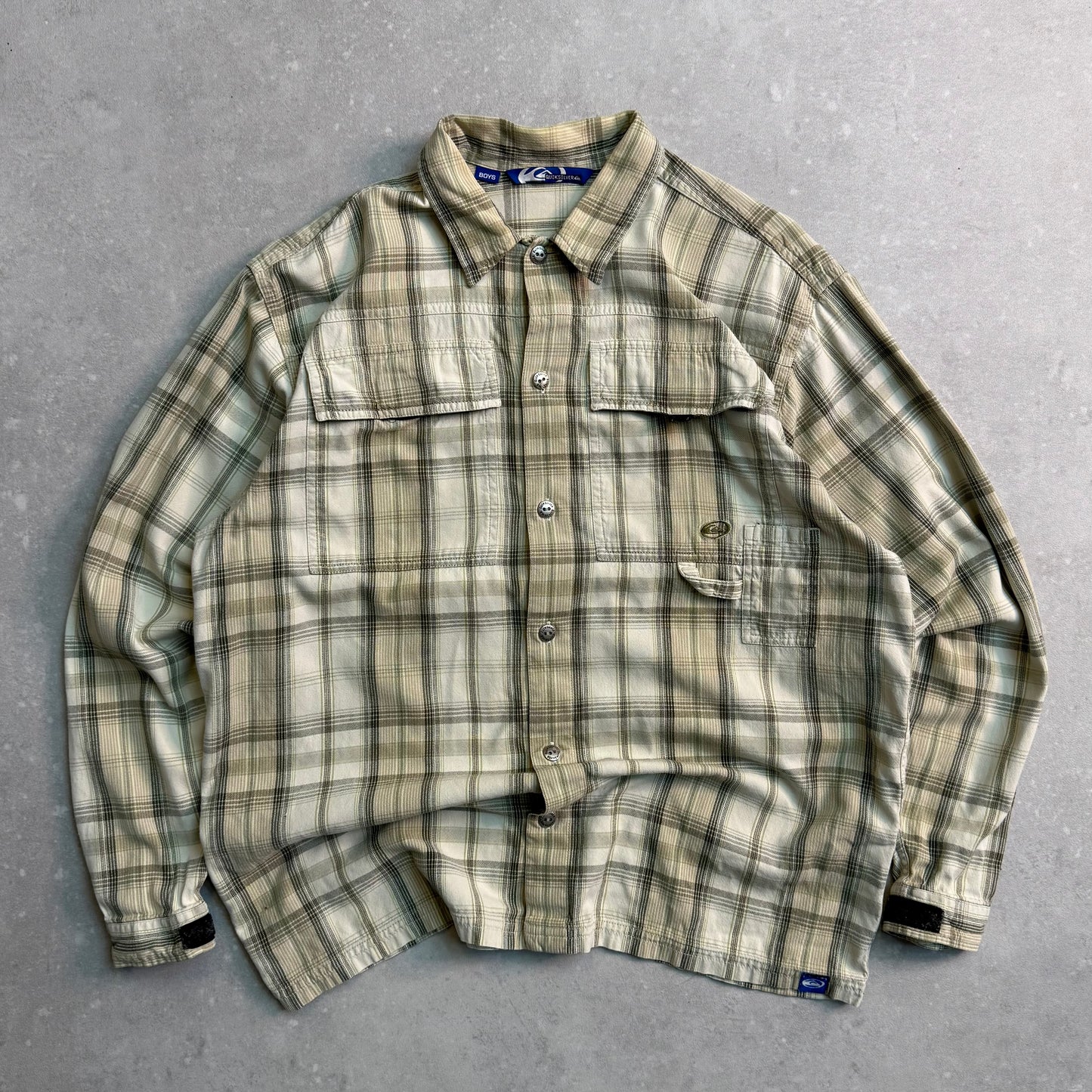 00’s Quiksilver Long Sleeve Shirt (M)