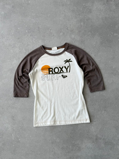 Vintage Roxy Women’s Long Sleeve T-Shirt (M)