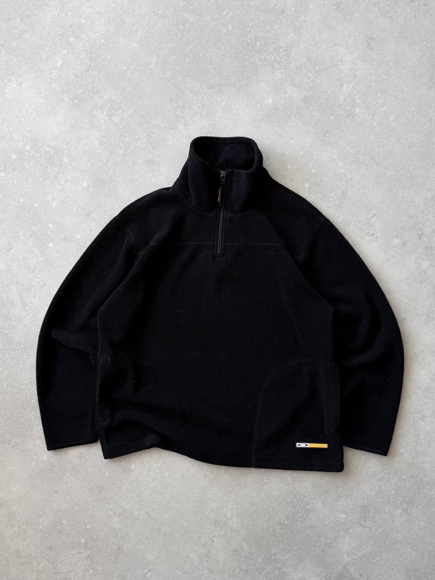 Vintage Oakley 1/4 Zip Fleece Jumper (M)