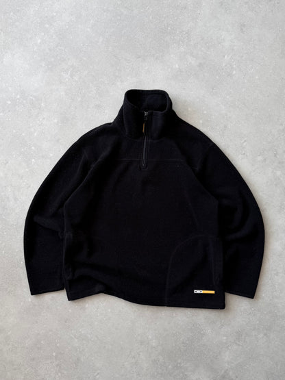 Vintage Oakley 1/4 Zip Fleece Jumper (M)
