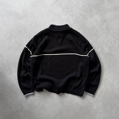 Vintage O'Neill 1/4 Zip Knit Jumper (L)