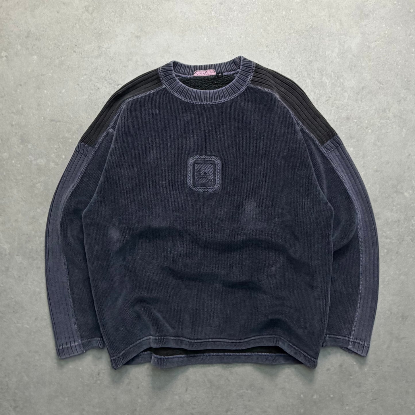 00’s Quiksilver Corduroy Knit Jumper (M)
