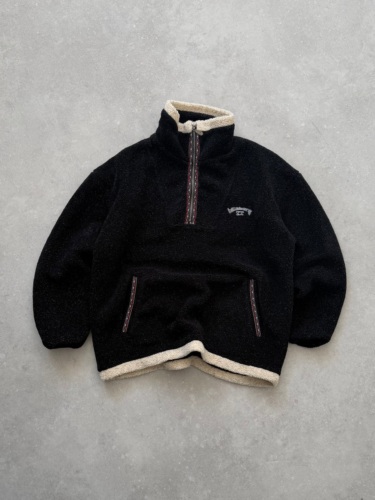 Vintage Billabong 1/4 Zip Fleece (L)