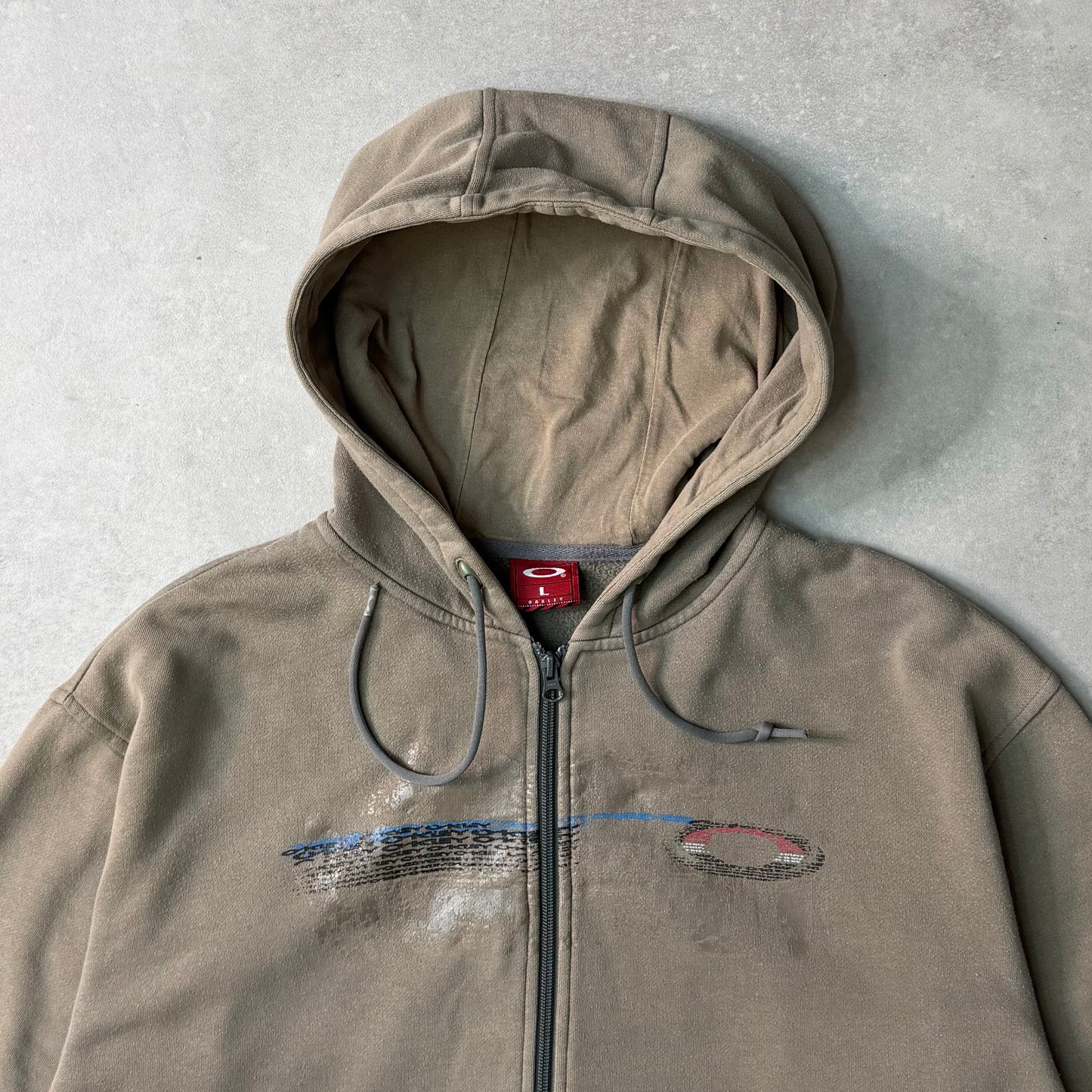 00's Oakley Zip-up Hoodie (L)