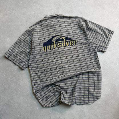 90’s Big Logo Quiksilver Shirt (M)