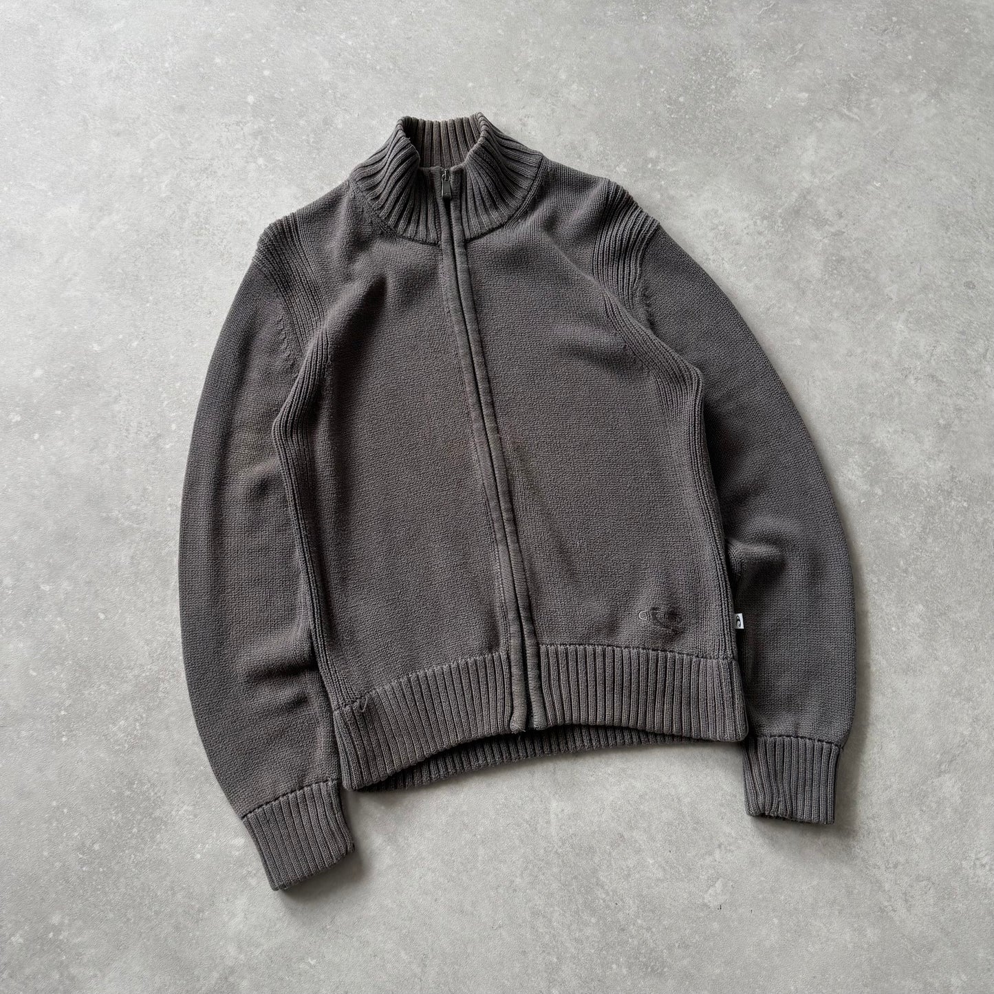 00’s O’Neill Zip-up Knit Jumper (M)