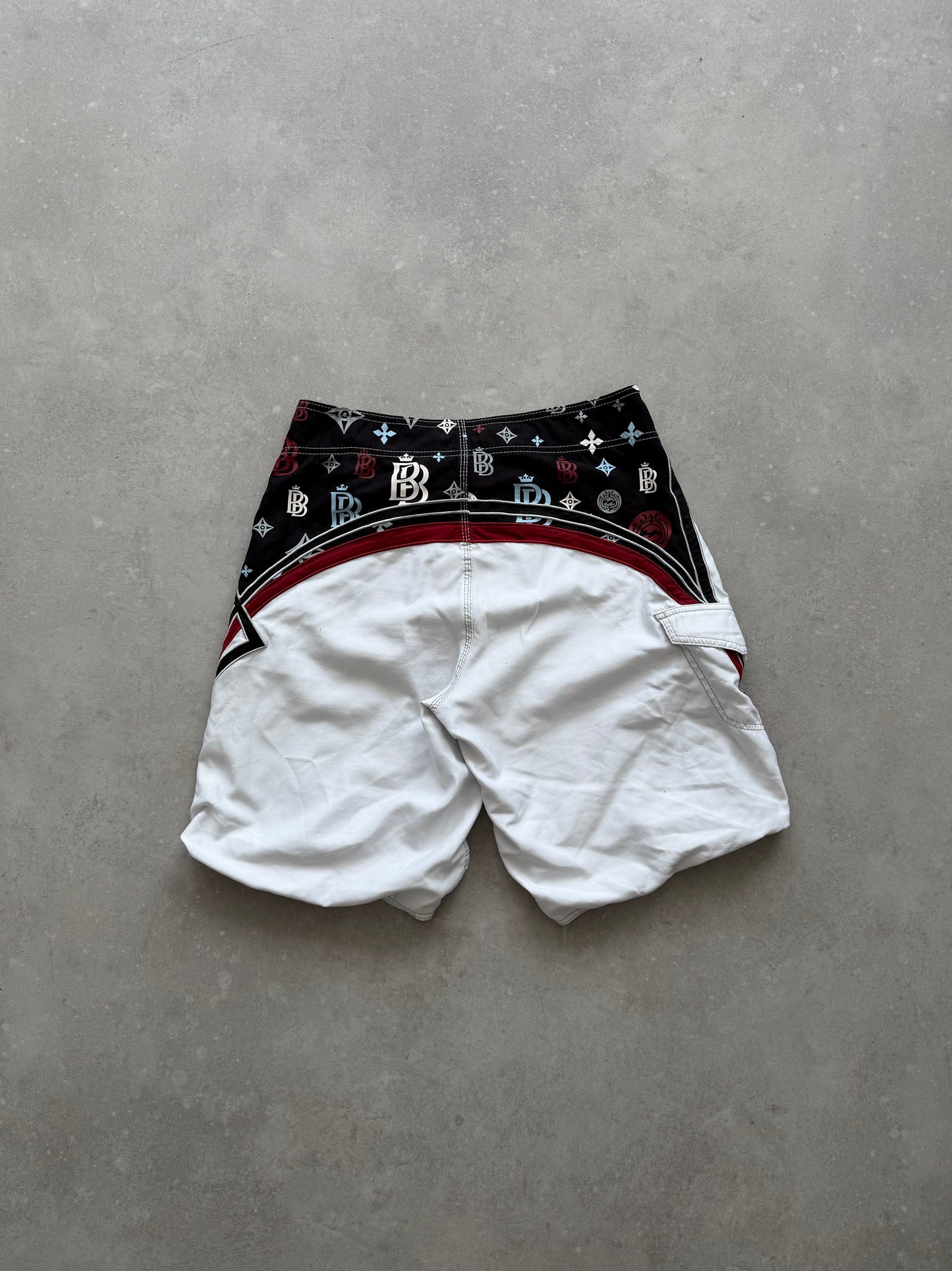 Vintage Billabong Mark Occhilupo Boardshorts (34)