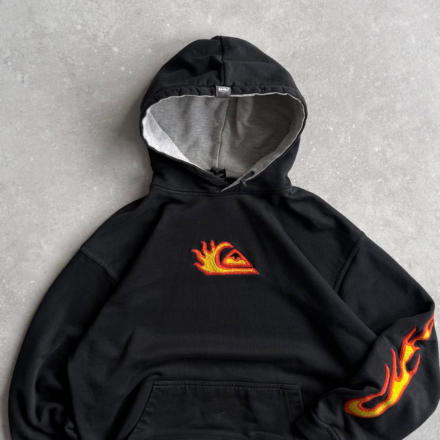 00’s Quiksilver Flame Hoodie (L)