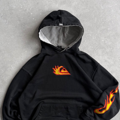 00’s Quiksilver Flame Hoodie (L)