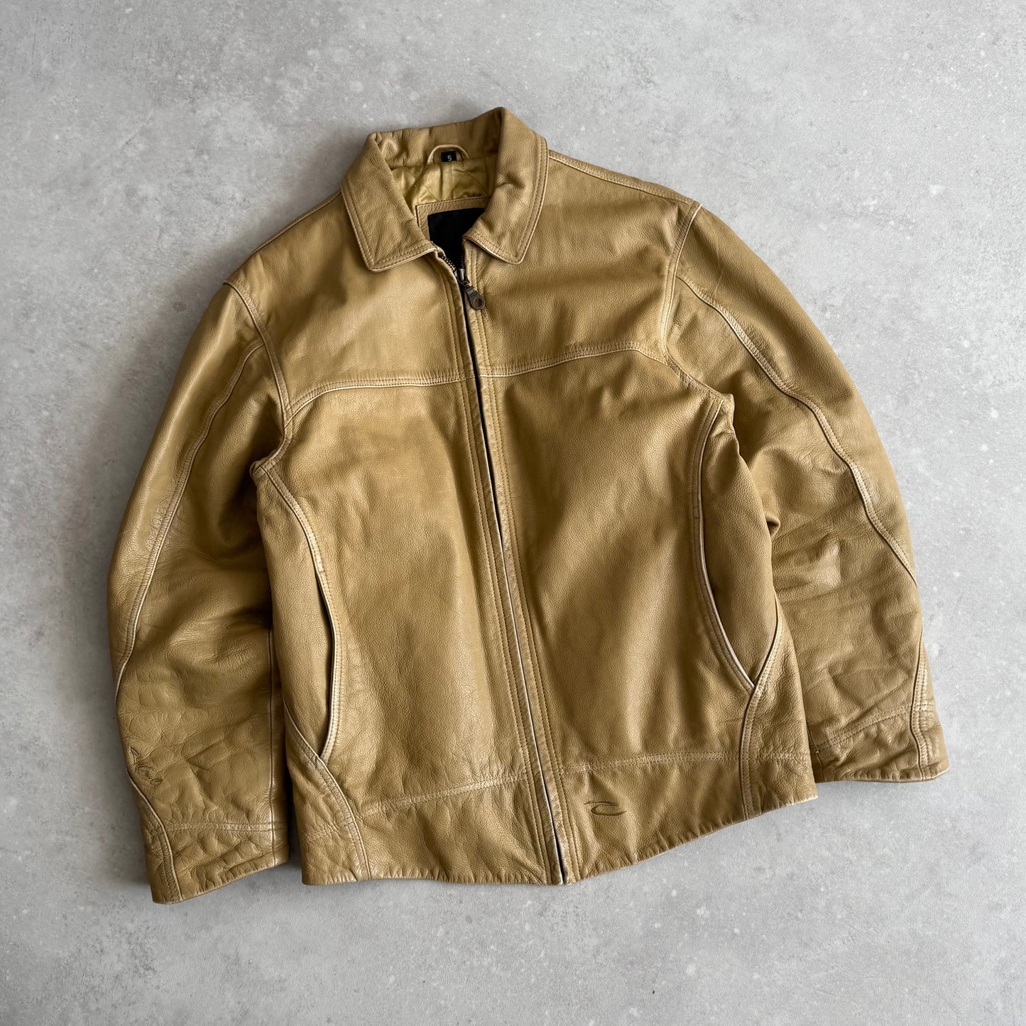 Vintage Rip Curl Leather Jacket (S)