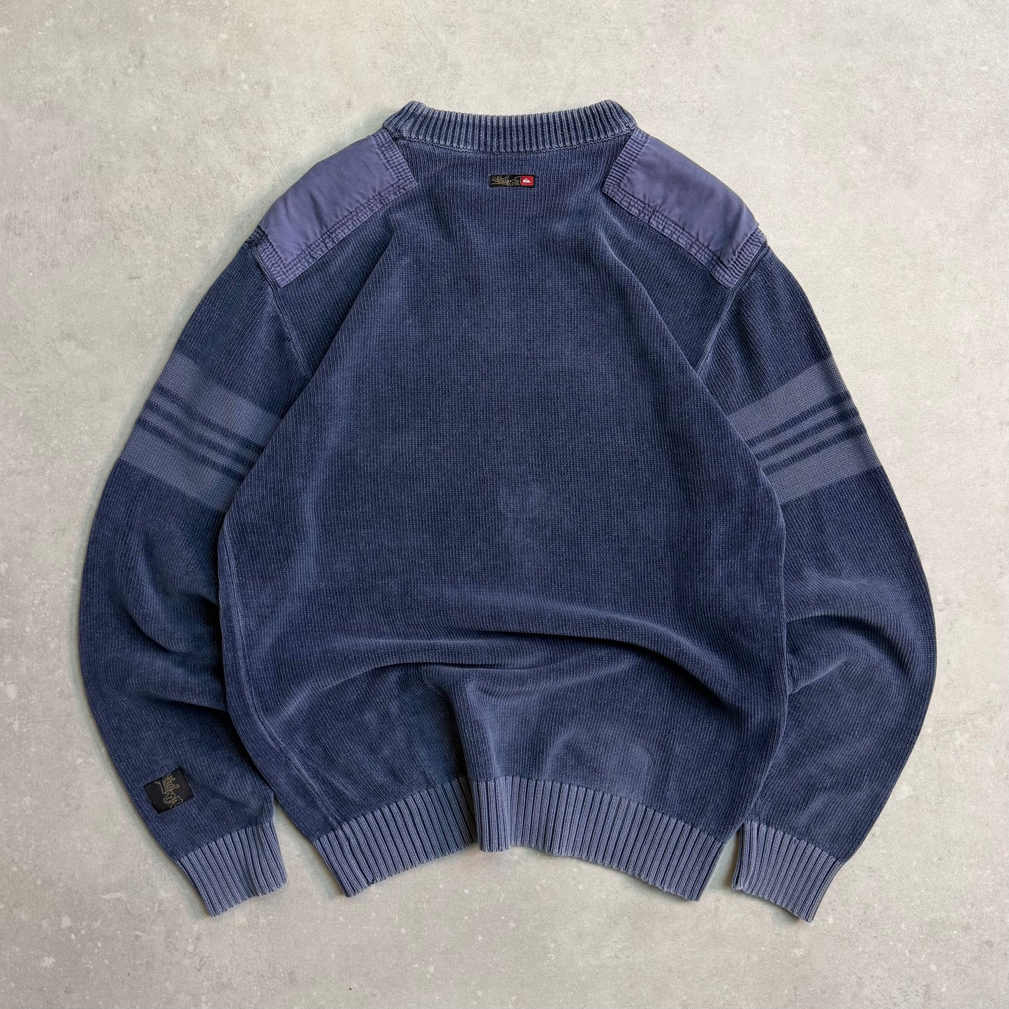 00’s Quiksilver Corduroy Knit Jumper (M)