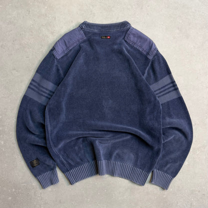 00’s Quiksilver Corduroy Knit Jumper (M)