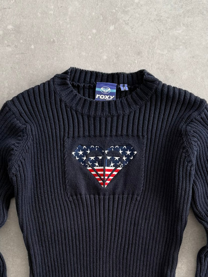 Vintage Women’s Roxy Knit Jumper (S)
