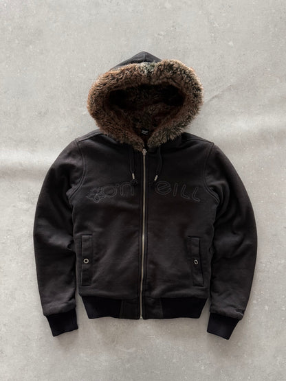 Vintage O’Neill Fur Lined Hoodie (S)