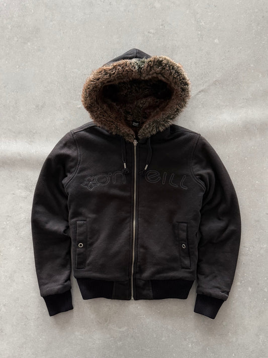 Vintage O’Neill Fur Lined Hoodie (S)