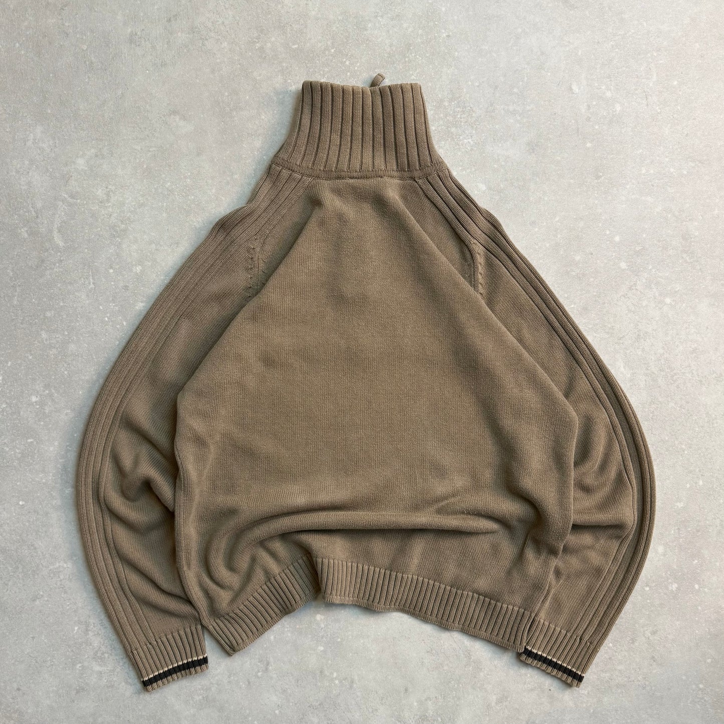 00’s Quiksilver 1/4 Zip Knit
