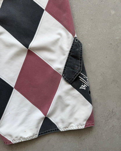 Vintage Billabong Andy Irons Argyle Boardshorts (30)