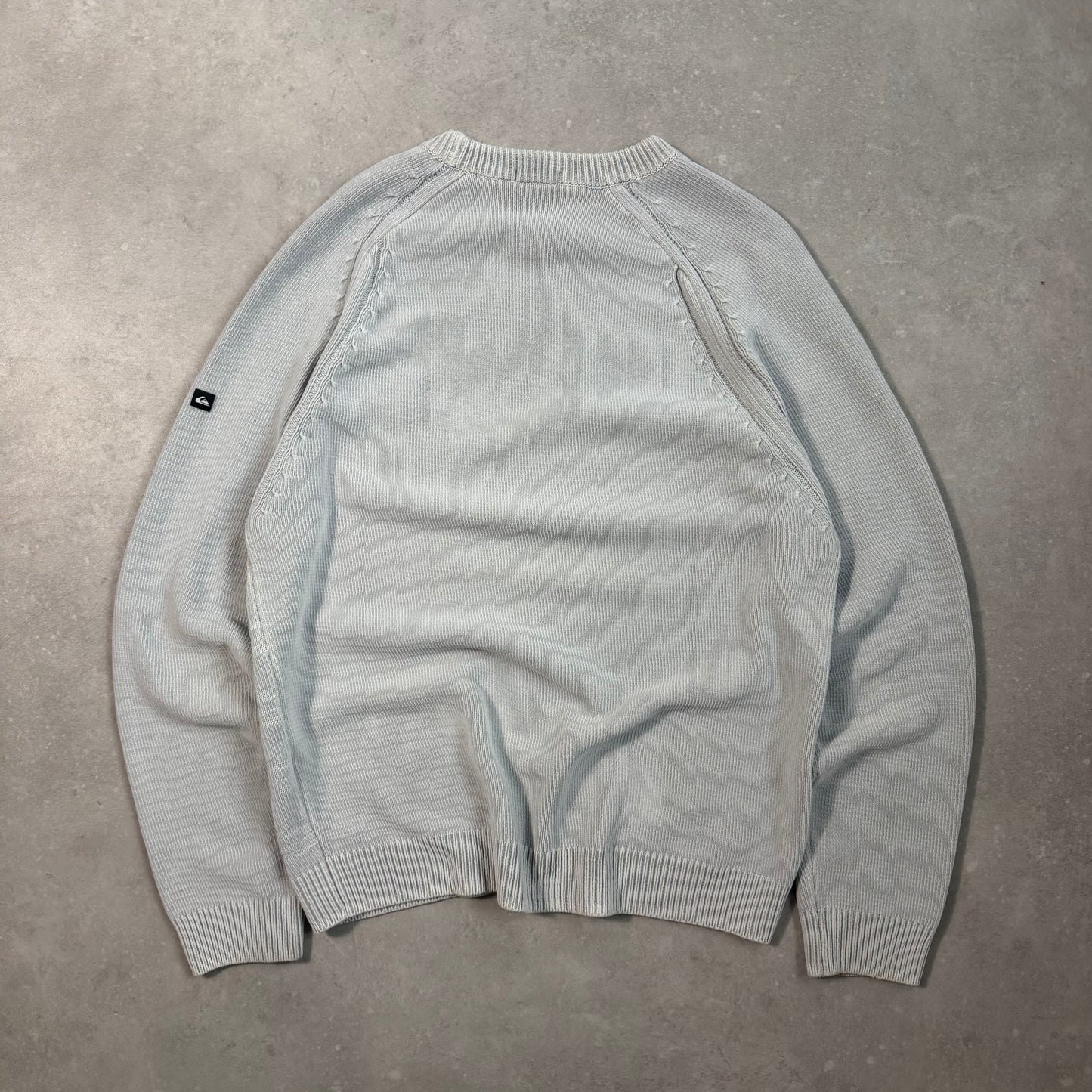 00’s Quiksilver Corduroy Knit Jumper (M)