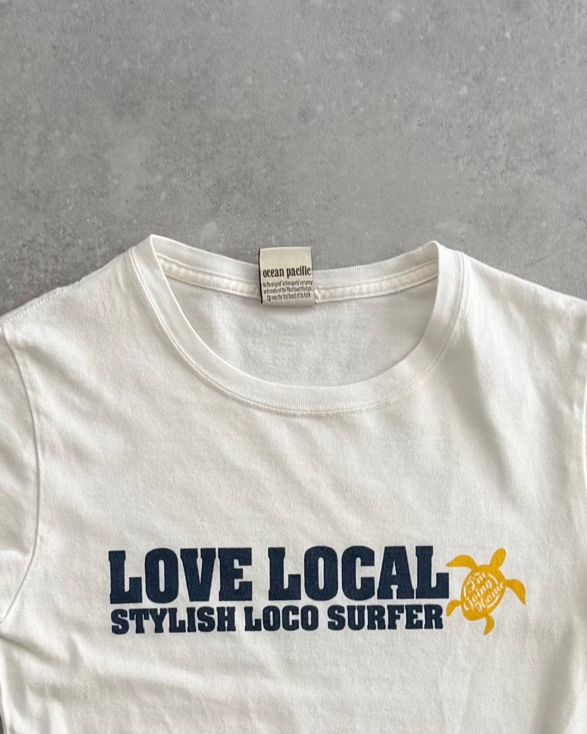 Vintage Women’s Ocean Pacific Baby Tee (M)