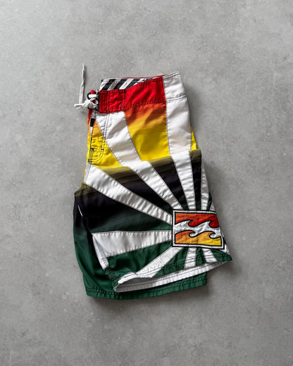 Vintage Billabong Rising Sun Boardshorts (34)