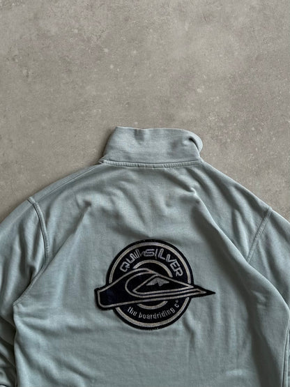 Vintage Quiksilver 1/4 Zip Sweatshirt (L)