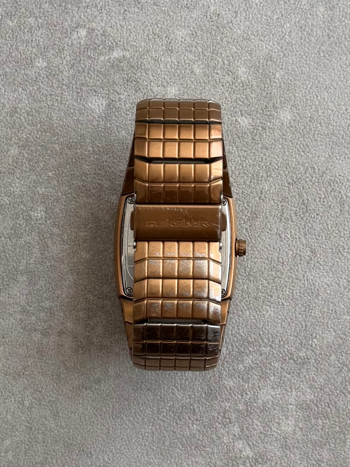 Vintage Quiksilver Gold Rubix Watch