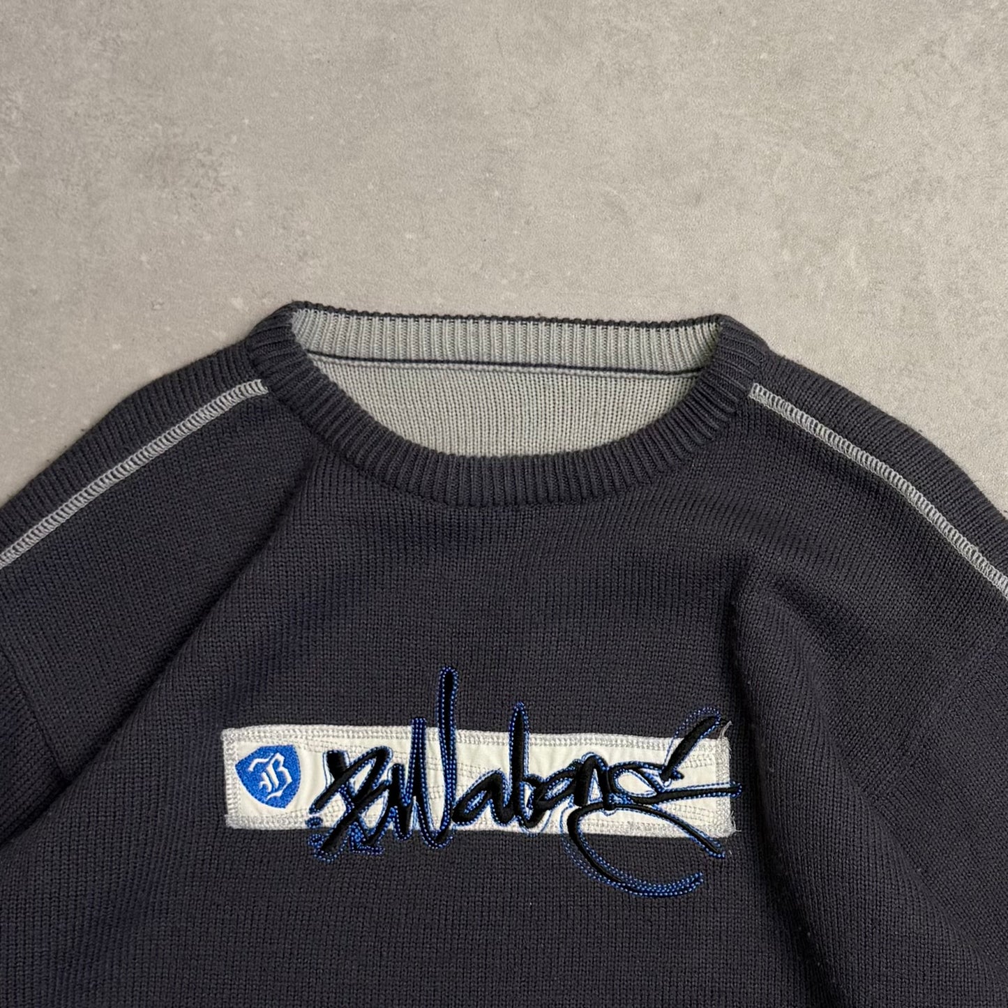 00’s Reversible Billabong Knit Jumper (M)