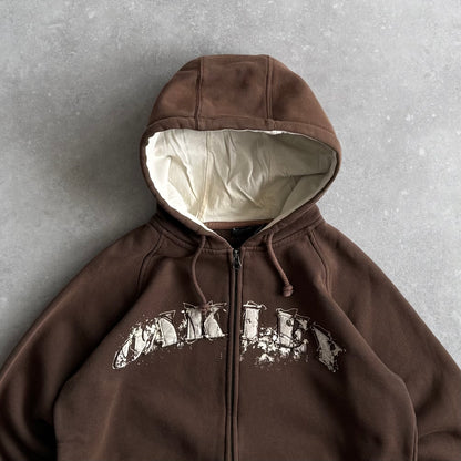 Vintage Oakley Zip Up Hoodie (S)